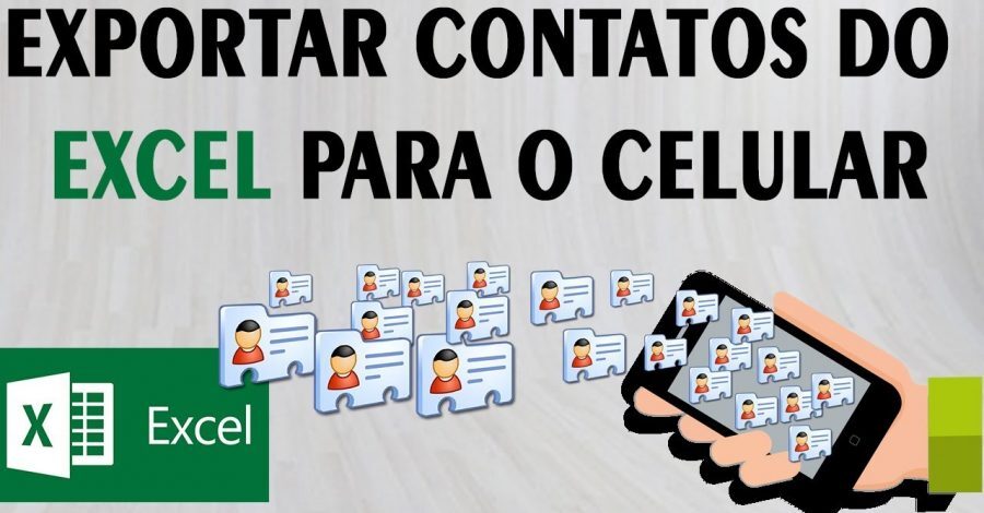 Como Enviar Contatos Do Excel Para o Celular